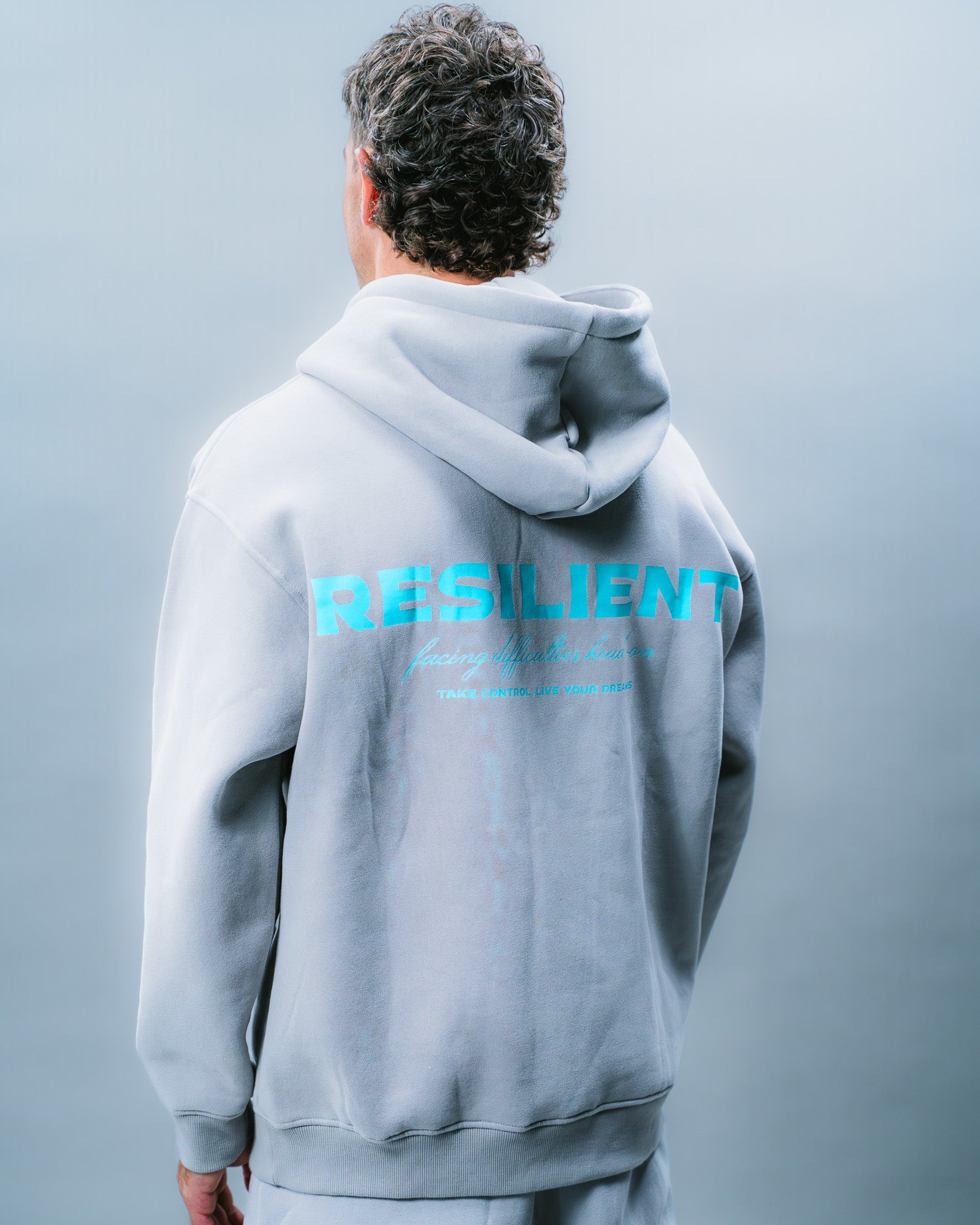 The Original Ice Grey/Blue Hoodie