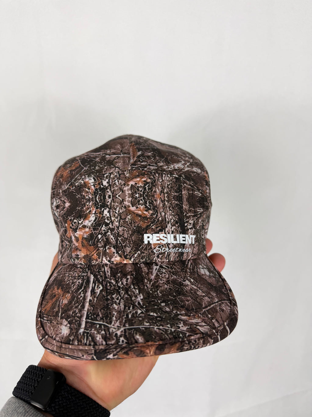 Camouflage running cap