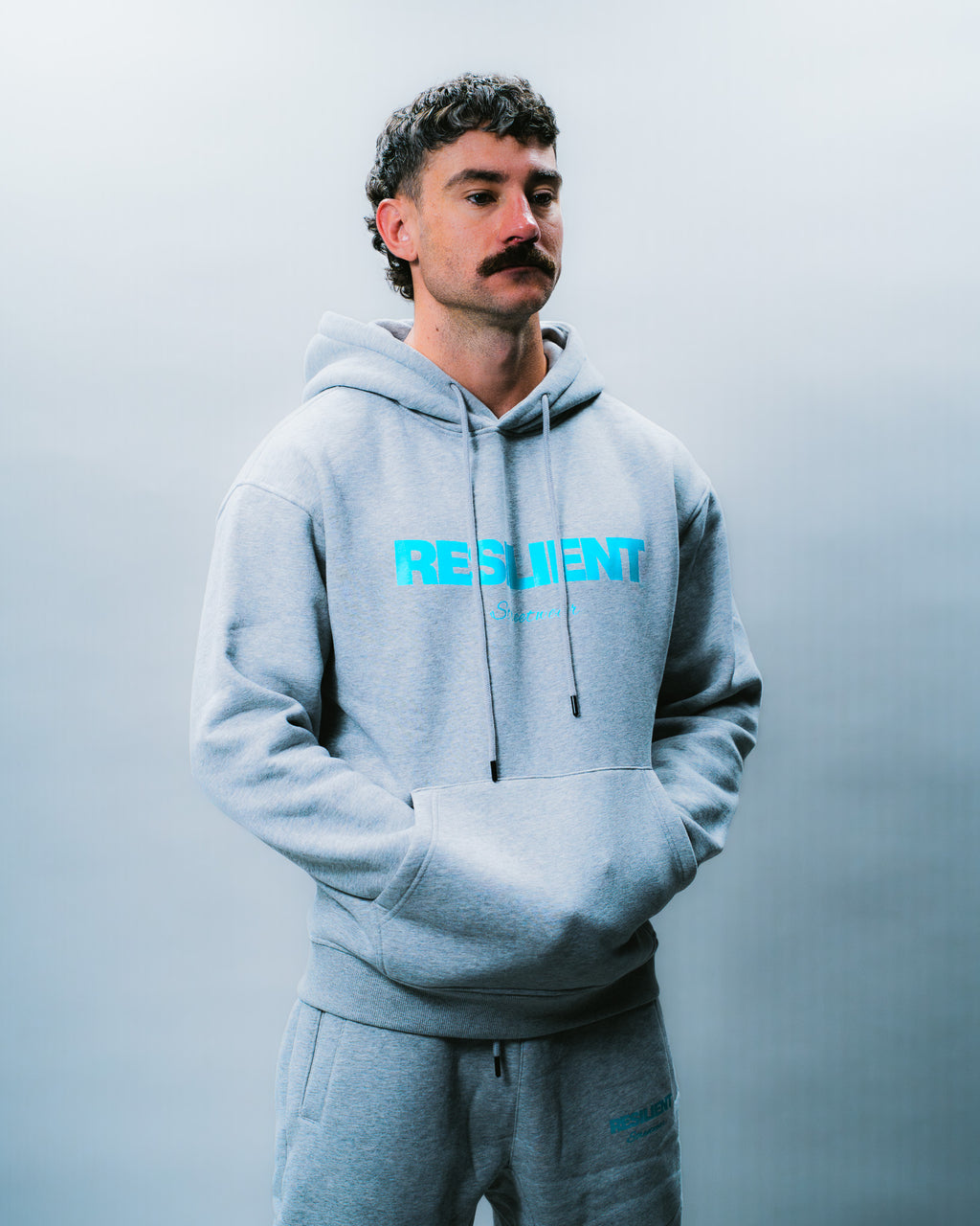 The Original Grey/Blue Hoodie
