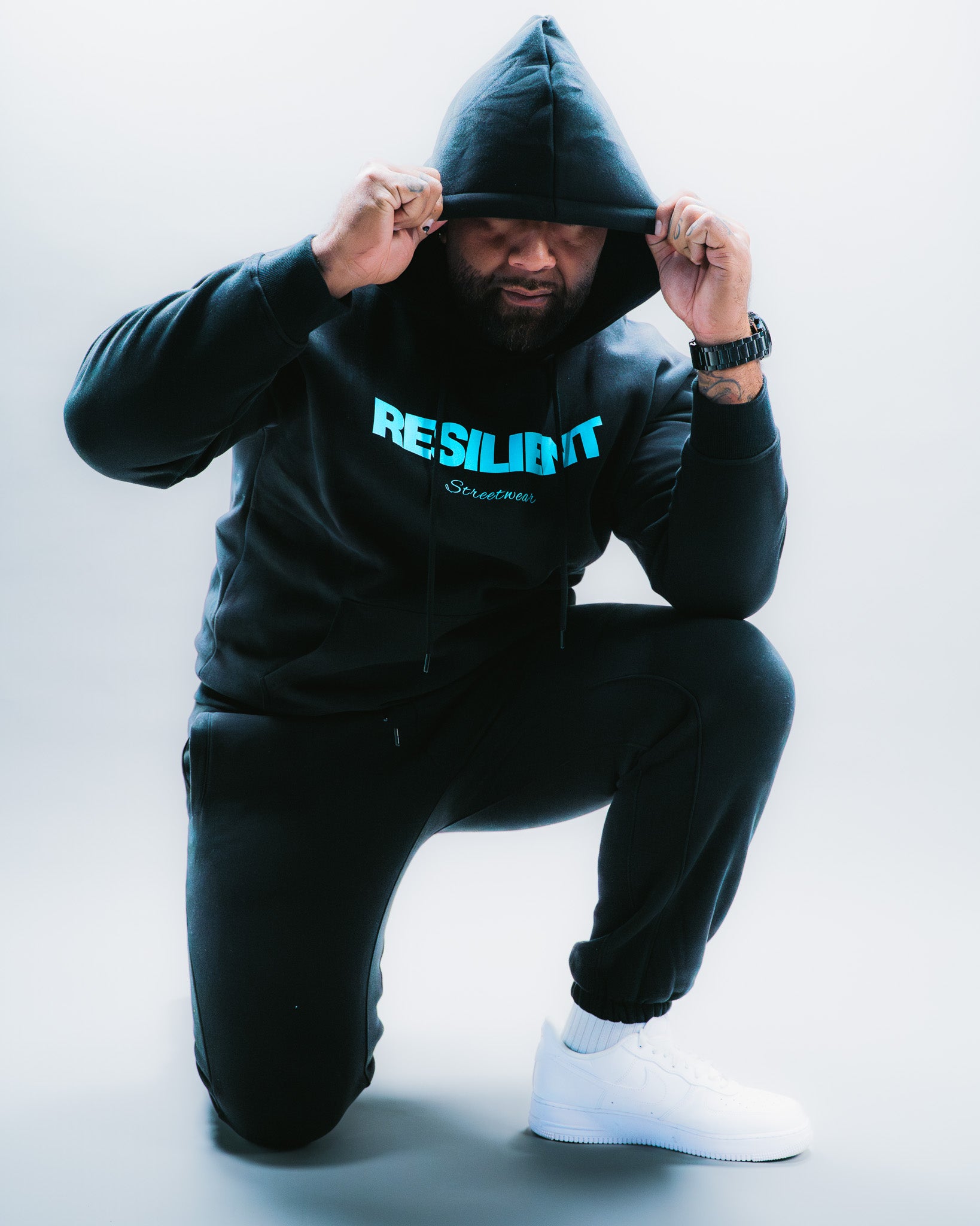 The Original Black/Blue Hoodie