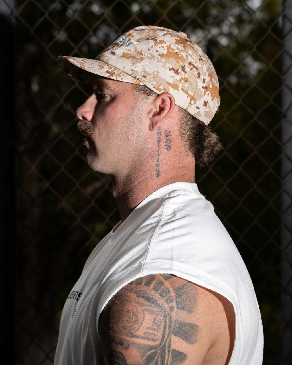 Desert camo hat