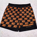 RS Shorts-Black/Orange