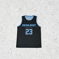 Basketball Jersey - Black/Blue